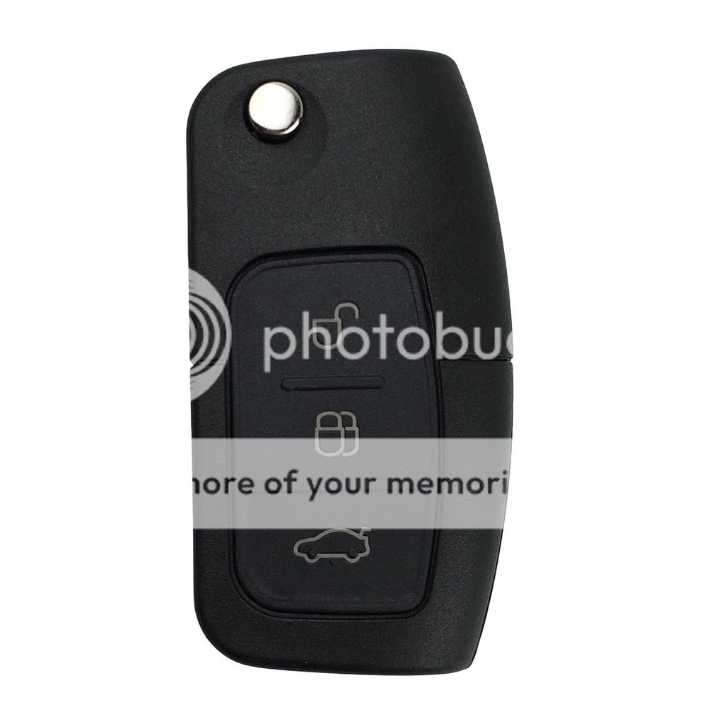 3 Button Flip Key Remote Case Shell for Ford Falcon Territory Mondeo